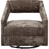 Decker Swivel Chair, Atlanta Haze-Furniture - Chairs-High Fashion Home
