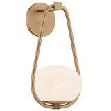 Decker Wal Sconce, Patina Brass