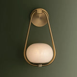 Decker Wal Sconce, Patina Brass
