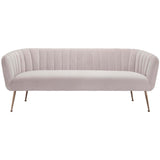 Deco Sofa, Beige-Furniture - Sofas-High Fashion Home