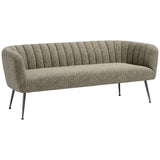 Deco Sofa, Green Tweed-Furniture - Sofas-High Fashion Home