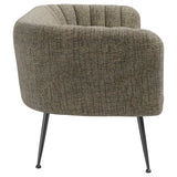 Deco Sofa, Green Tweed-Furniture - Sofas-High Fashion Home