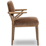 Deidre Dining Chair, Altair Mushroom, Set of 2 by Four Hands