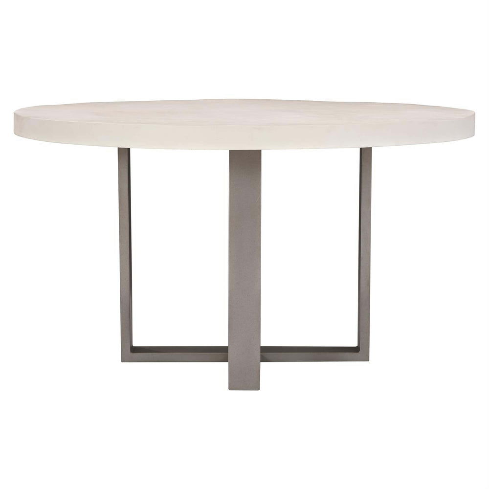 Del Mar Outdoor Dining Table, Bone