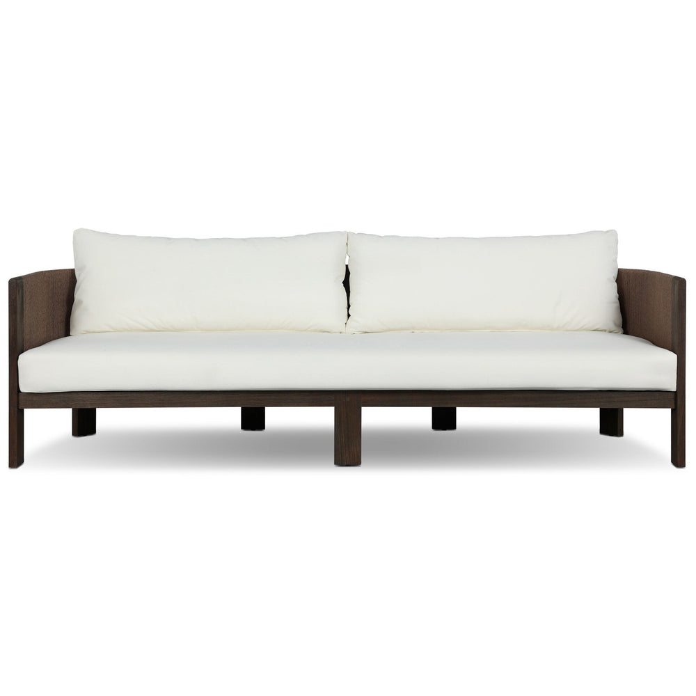 Delancy 96" Outdoor Sofa, Arashi Salt by Fouir Hands