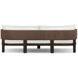 Delancy 96" Outdoor Sofa, Arashi Salt by Fouir Hands