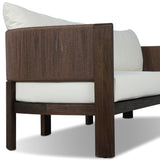 Delancy 96" Outdoor Sofa, Arashi Salt by Fouir Hands