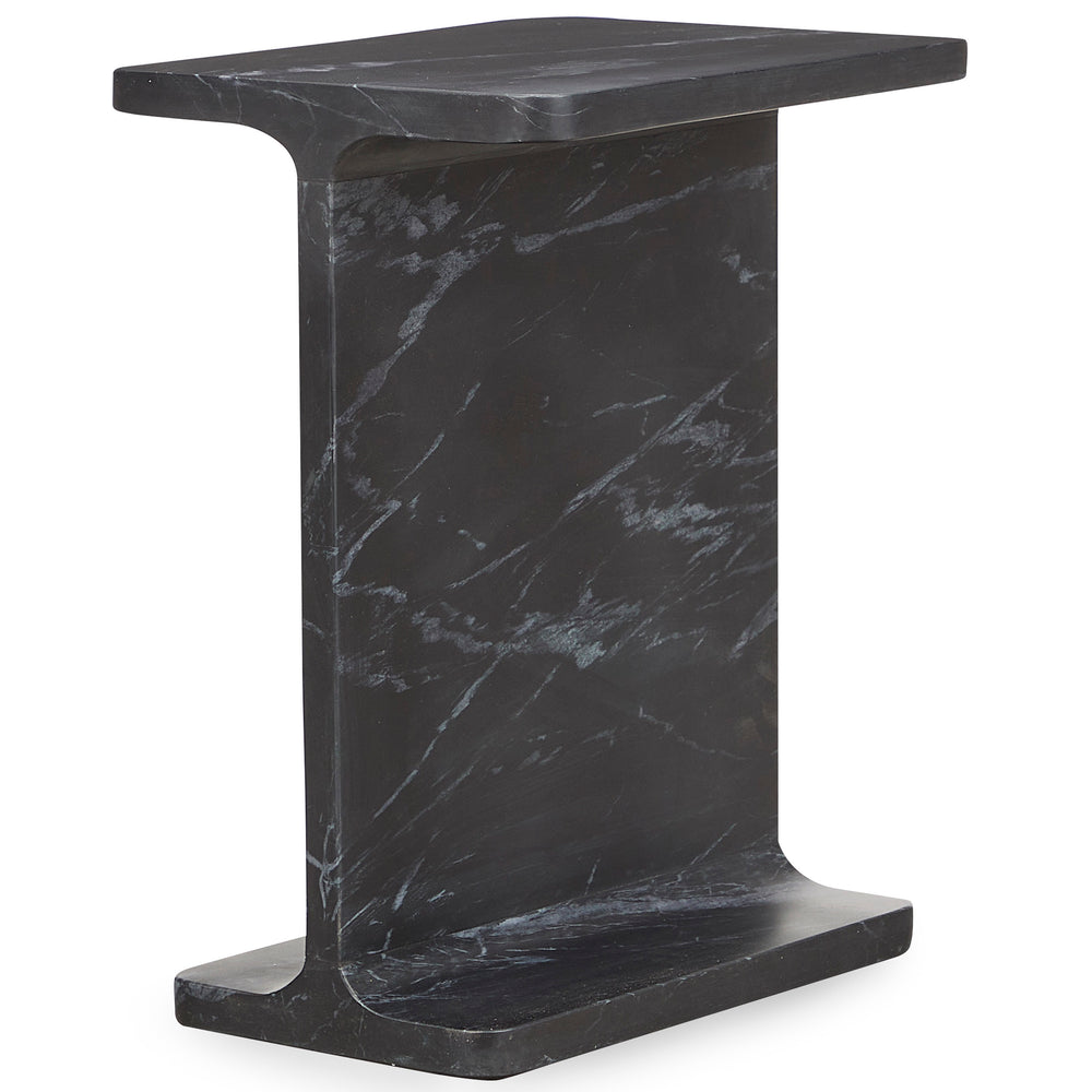 Delaney Rectangle Accent Table, Onyx-Furniture - Accent Tables-High Fashion Home