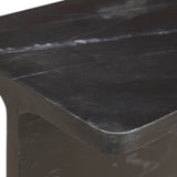 Delaney Rectangle Accent Table, Onyx-Furniture - Accent Tables-High Fashion Home