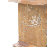 Delaney Rectangle Accent Table, Rusty Brown-Furniture - Accent Tables-High Fashion Home