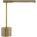Delfina Table Lamp, Antique Brass-Lighting-High Fashion Home