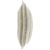 Delgada 26" Pillow, Natural/Blue Multi