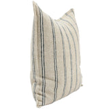 Delgada 26" Pillow, Natural/Blue Multi