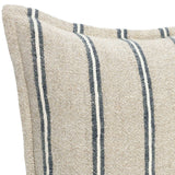 Delgada 26" Pillow, Natural/Blue Multi