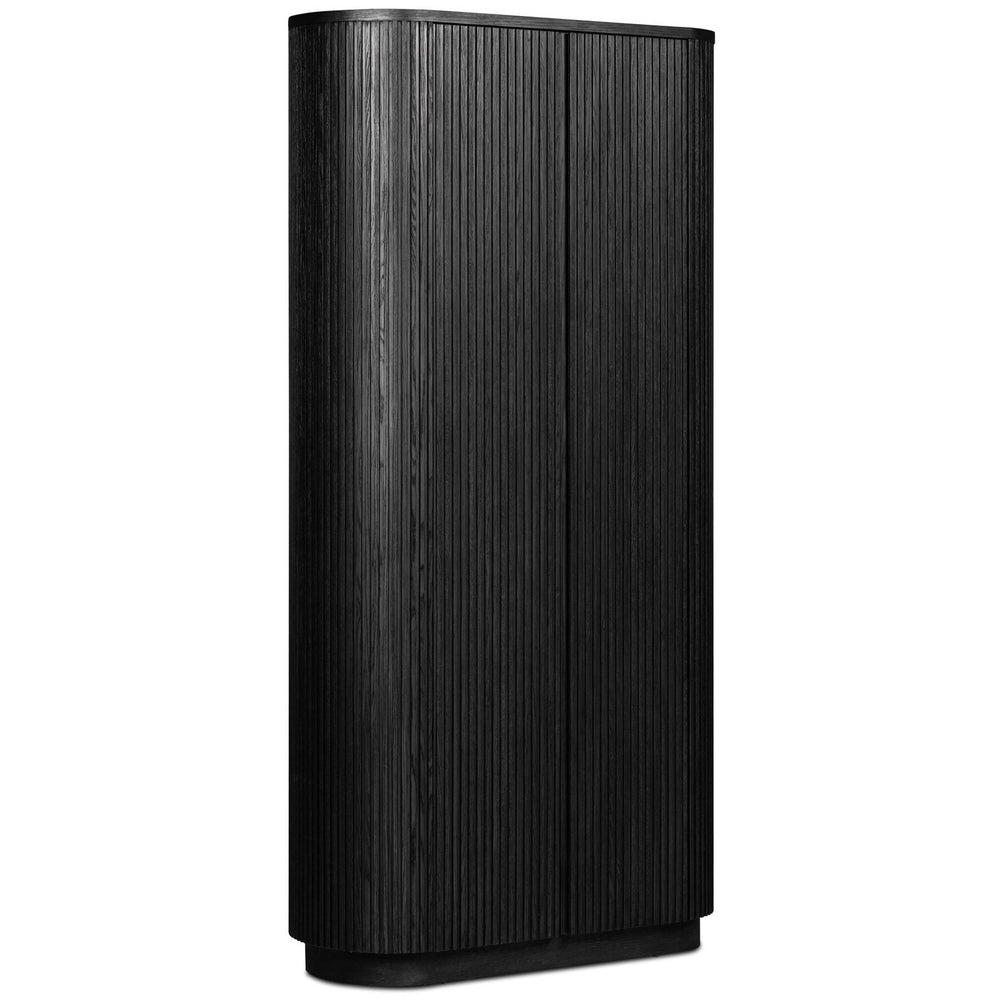 Delphi Cabinet, Cerused Black Oak by Four Hands-Furniture - Storage-High Fashion Home