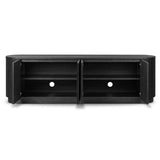 Delphi Media Console, Cerused Black by Four Hands-Furniture - Storage-High Fashion Home