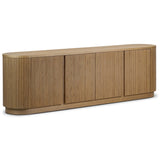 Delphi Media Console, Desert Oak by Four Hands-Furniture - Storage-High Fashion Home