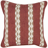Delrey Outdoor Pillow, Clay Red-Accessories-High Fashion Home
