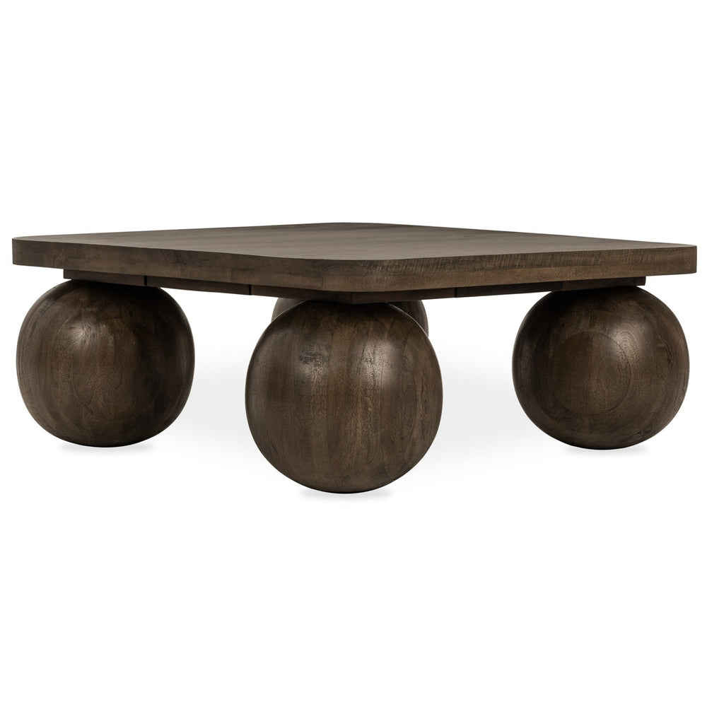 Delyla Coffee Table, Pecan Brown-Furniture - Accent Tables-High Fashion Home