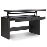 Denton Standing Desk, Smoked Black by Four Hands