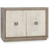 Denver 2 Door Cabinet, Antique White-Furniture - Storage-High Fashion Home
