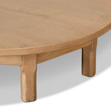 Derek Coffee Table, Bleached Oak by Four hands-Furniture - Accent Tables-High Fashion Home