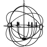 Derince Chandelier, Black-Lighting-High Fashion Home