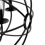 Derince Chandelier, Black-Lighting-High Fashion Home