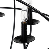 Derince Chandelier, Black-Lighting-High Fashion Home
