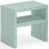 Derry Capiz Shell Nightstand by TOV