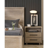 Desert 2 Drawer Open Storage Nighstand, Desert-Furniture - Bedroom-High Fashion Home