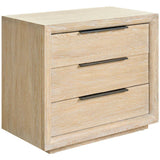 Desert 3 Drawer Plinth Nighstand, Desert-Furniture - Bedroom-High Fashion Home