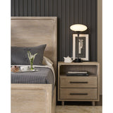 Desert Panel Bed, Natural-Furniture - Bedroom-High Fashion Home