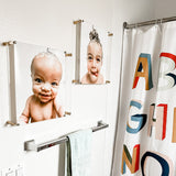 Single Acrylic Magnet Wall Frame - CHOOSE YOUR SIZE (Silver/Gold)-Frames-High Fashion Home