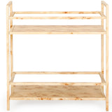 Destin Bar Cart, Natural Burl-Furniture - Dining-High Fashion Home