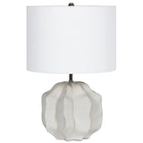 Destin Mini Table Lamp, Ivory-Lighting-High Fashion Home