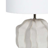 Destin Mini Table Lamp, Ivory-Lighting-High Fashion Home