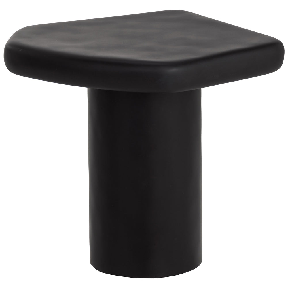 Detti End Table, Black-Furniture - Accent Tables-High Fashion Home