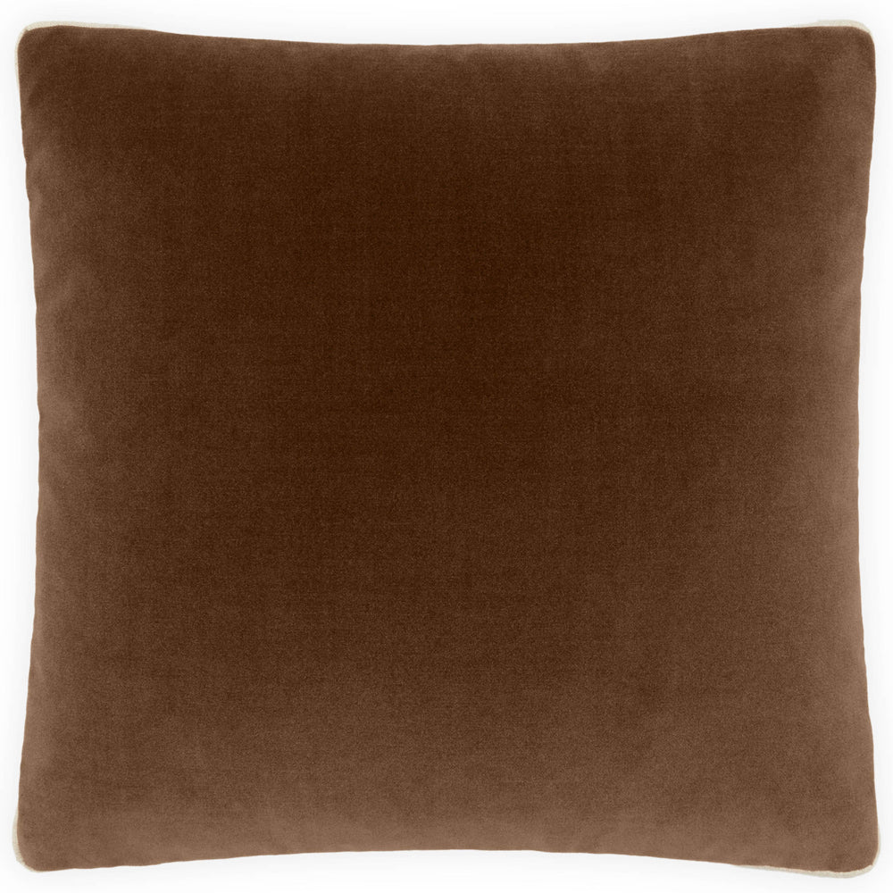 Deveraux Box Pillow, Walnut-Accessories-High Fashion Home
