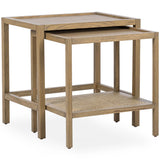 Devin Nesting Accent Table, Khaki Mist