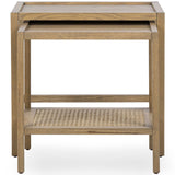 Devin Nesting Accent Table, Khaki Mist