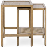 Devin Nesting Accent Table, Khaki Mist