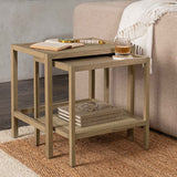 Devin Nesting Accent Table, Khaki Mist