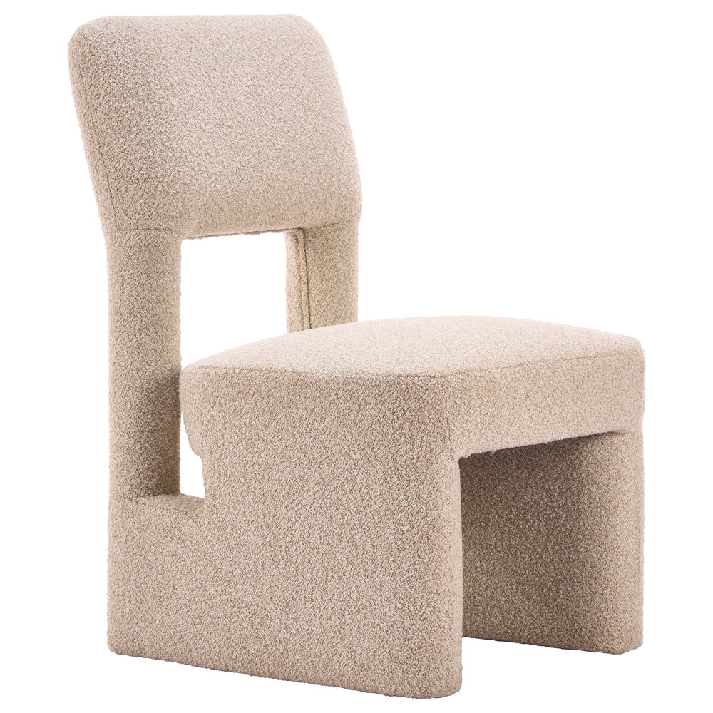 Dewey Dining Chair, Beige, Set of 2-Furniture - Chairs-High Fashion Home