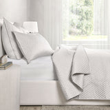 Diamond Quilt, Silver-Accessories-High Fashion Home