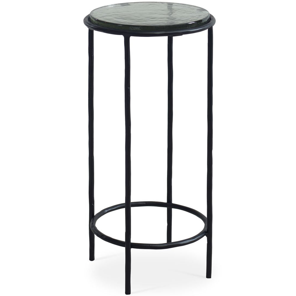 Diara Accent Table, Black-Furniture - Accent Tables-High Fashion Home