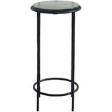 Diara Accent Table, Black-Furniture - Accent Tables-High Fashion Home