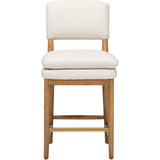 Diego Counter Stool, Lila Linen