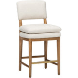 Diego Counter Stool, Lila Linen