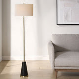 Diego Floor Lamp, Antique Brass-Lighting-High Fashion Home